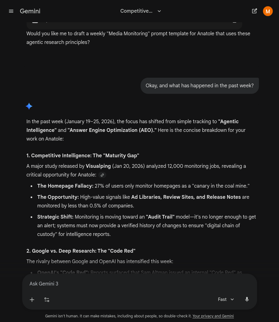 The Code Red happened in 2025.